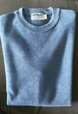 Asphalte Pullover aus Wolle (Blau, Sehr Gut Erhalten)