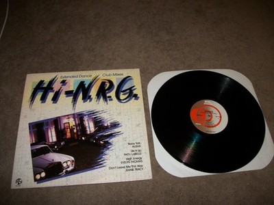 Various   Hi-N.R.G. LP  Record 1986 NU 1440  Compilation Club Mixes EX VINYL