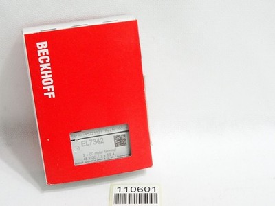 Beckhoff EL7342 Rev.0024 EtherCAT 2-Channel Motion Interface / New Original Packaging Sealed
