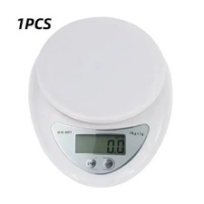 Basics Digital Kitchen Scale LCD Display Food Weight Machine Compact