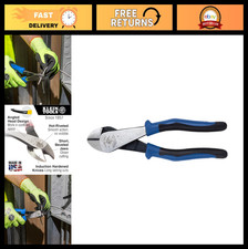 Heavy-Duty 8-Inch Diagonal Cutting Pliers, Angled Head, USA-Made, Cuts ACSR, Scr
