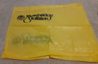 VTG Strawbridge & Clothier Bag - Yellow with Black writing- Approx.  19" x 25" — photo 1