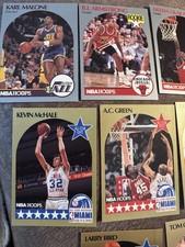 NBA 1990-1991 9 Cards Several Miami All Star Weekend Cards And Others!!!