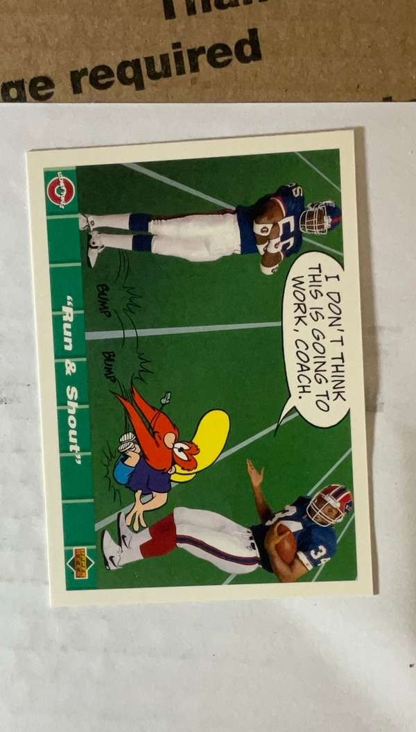 1992 Upper Deck Comic Ball IV #50 "Run & Shout"  Near Mint
