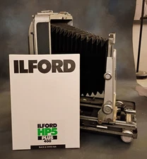 Rittreck 5x7 & 4x5 Film Camera with Hood Film & Holders