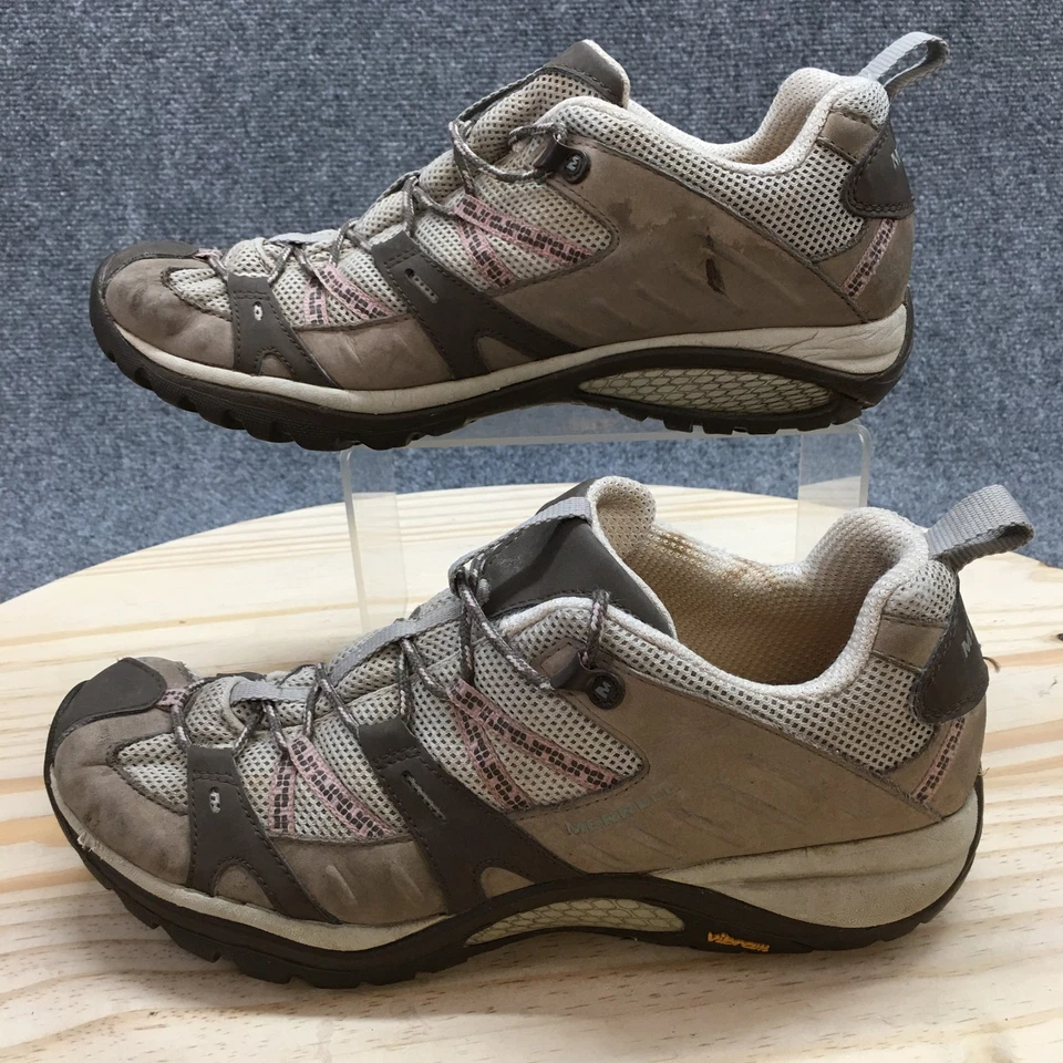 Tênis Merrell Feminino 11 Siren Sport Atlético Baixo Couro Marrom J13888 - Imagem 2 de 4