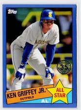 Ken Griffey Jr. 2020 Topps 1985 35th Anniversary All-Stars Blue Mariners