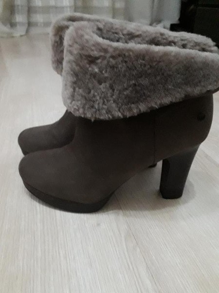 Women UGG Boots Brown Nubuck 39 #O12D
