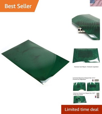 Green Magnetic Viewing Film 4x6 for Instant Magnetism Insights | Science Kit