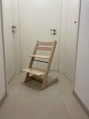 Stokke Tripp Trapp weiß Hochstuhl Newborn fähig Triptrap 4. Generation     