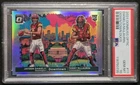 2024 Panini Donruss Optic Downtown Duos Terry McLaurin And Jayden Daniels PSA 10