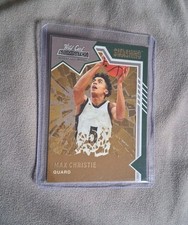 2021-22 Wild Card Alumination - Max Christie - Gold Smashing Insert 39/50