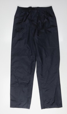 Regatta Unisex Kinder Regenhose schwarz Größe L wasserdicht