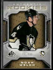 2006-07 SP Game Used Noah Welch RC /999 #145 Pittsburgh Penguins