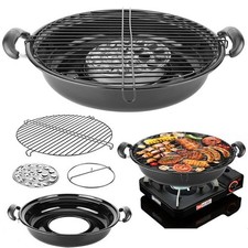 34CM Practi Asador Sarahi, Stovetop Grill, Asador Estufa Barbecue BBQ