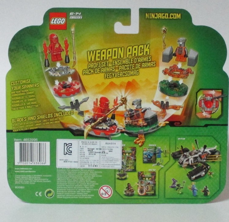 LEGO NINJAGO: Weapon Pack (9591) for sale online | eBay