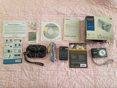 Sony CyberShot DSC-W310 12.1MP Digital Camera Tested w/ Battery & 4GB SD Card