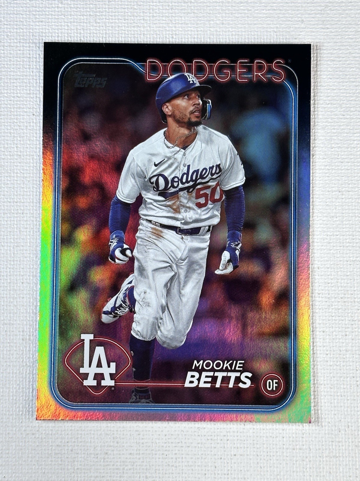 Mookie Betts Rainbow Foil #250