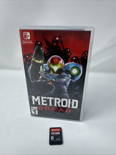 Metroid Dread - Nintendo Switch Videospiel komplett mit Hülle getestet & funktioniert