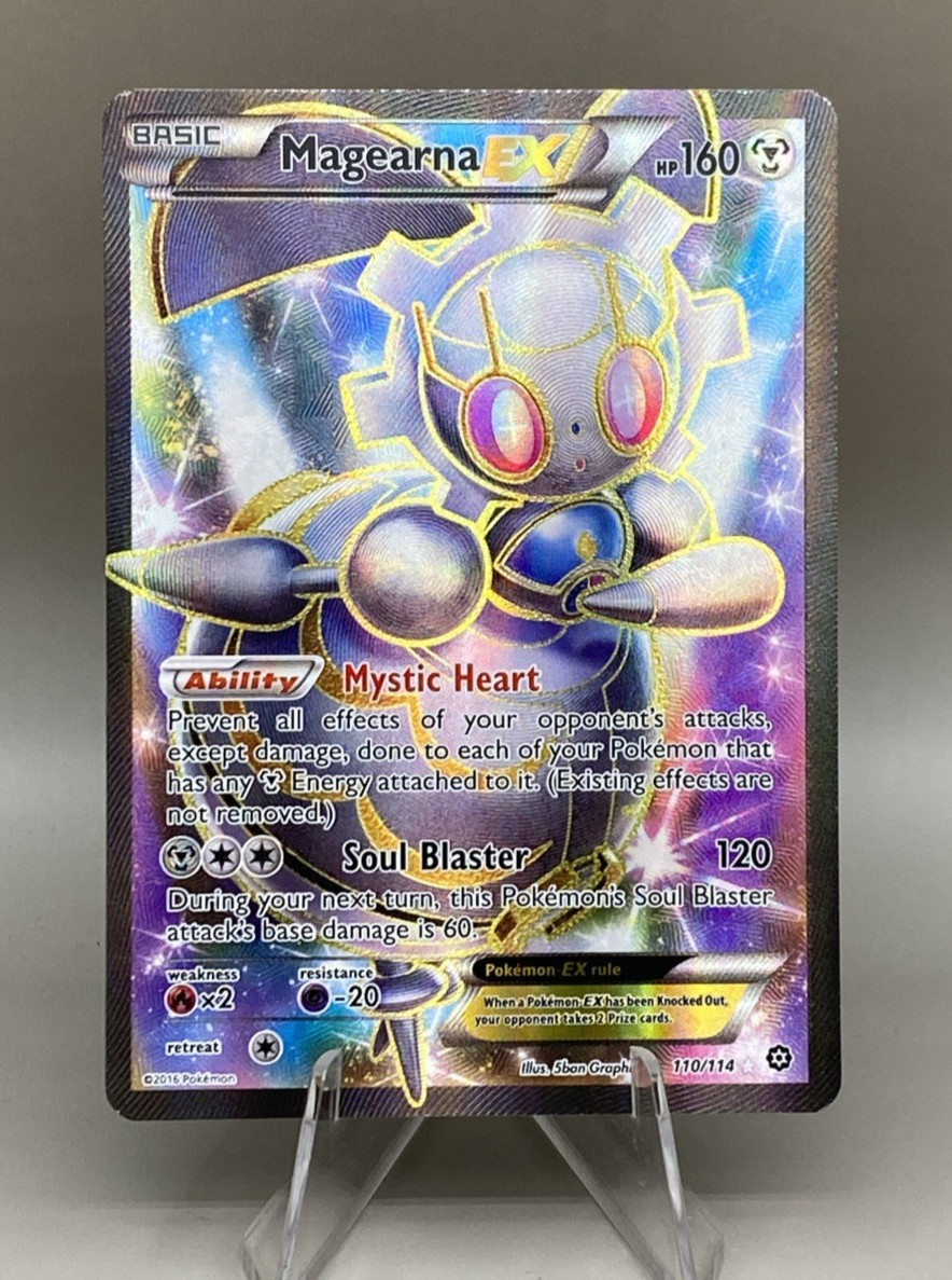 Pokemon - Magearna EX (Full Art) - 110/114 - XY - Steam Siege