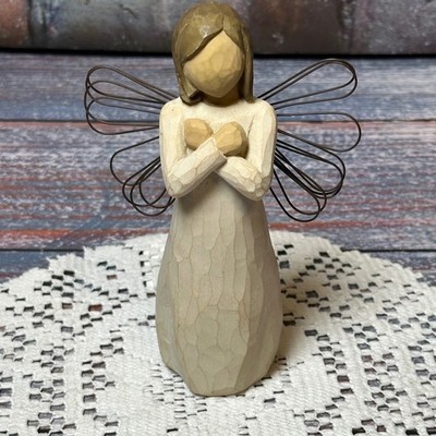 Willow Tree Sign for Love Angel Figurine DEMDACO 2003 Susan Lordi Collectible
