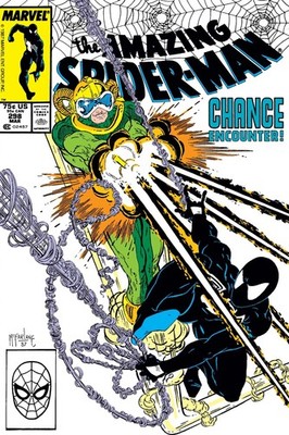 The Amazing Spider-Man Issue 298 Comic Book Chance Encounter Poster 16''x24''