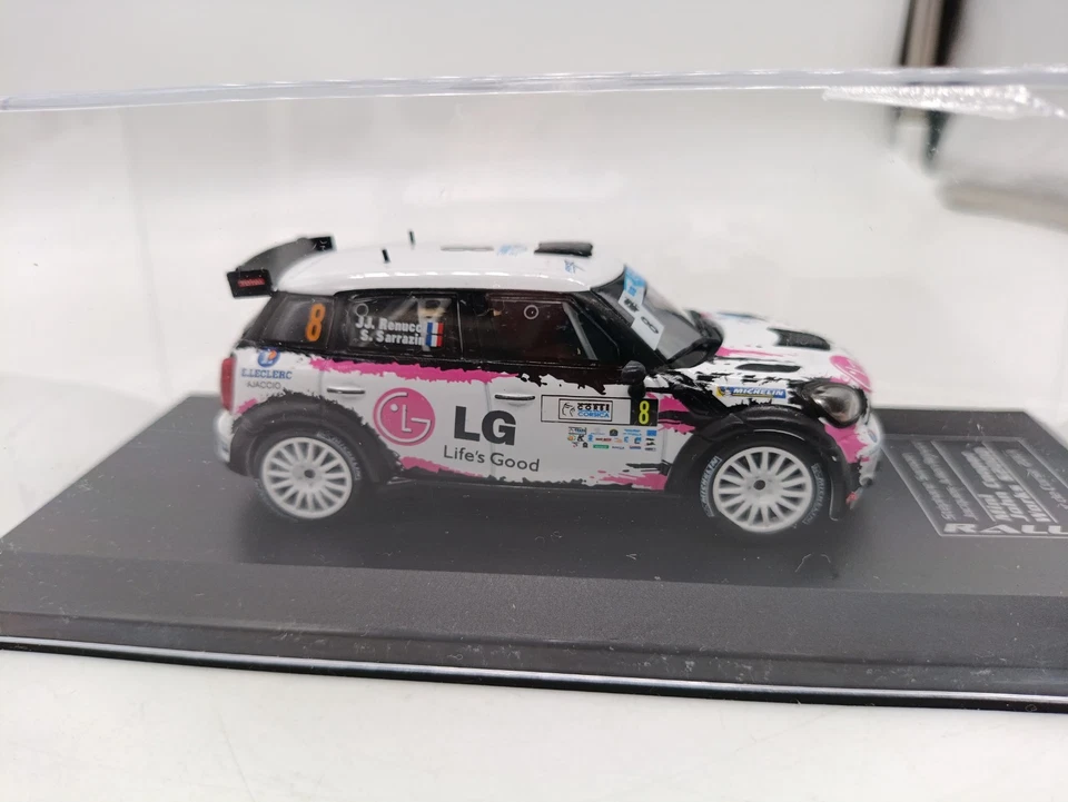 Mini John Cooper Works Rally Tour de Corse 2013 #8 Sarrazin 1/43 Ixo Models §§ - Immagine 4 di 4