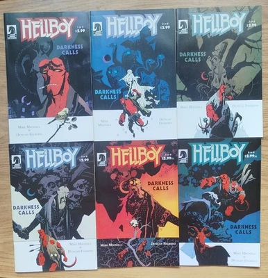 HELLBOY DARKNESS CALLS n°1-6 - Mike MIGNOLA Duncan FEGREDO - EO Dark Horse 2007 - Photo 1/3
