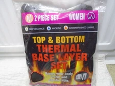 New Polar Extreme Women's Thermal Base Layer Set Medium Top and Bottom