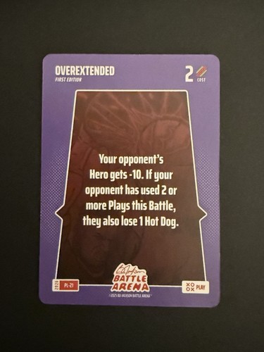 2026 Bo Jackson Battle Arena Overextended SP Play #PL-21 Griffey Edition