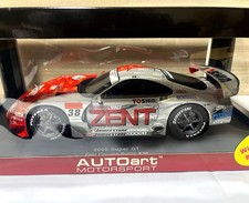AUTOart 1/18 2005 Super GT Zent Cerumo Supra #38 Scale Model Car Used