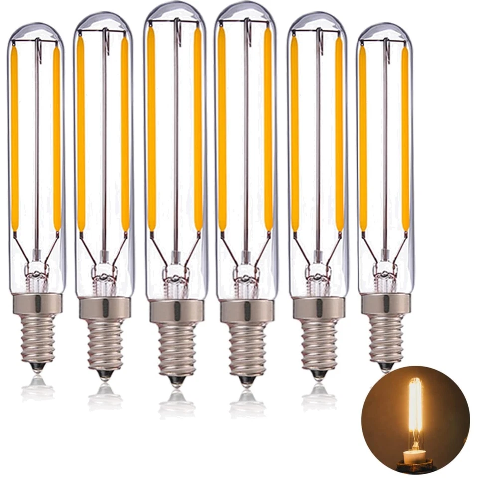 T20/T6 2W E14 LED Leuchtmittel 2700K – Ideal für Pendelleuchten und Candelabern