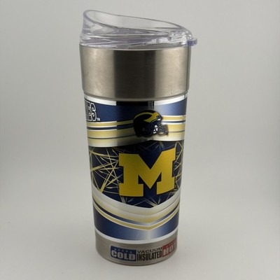 Michigan Wolverines 24oz. Team Color Draft Tumbler Great American Products