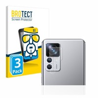3X Panzerfolie Schutzglas FüR Xiaomi 12T Pro (Nur Kameraschutz) Displayschutz