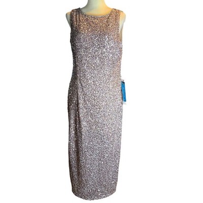 Mac Duggal Rose Gold Fully Sequined Sheath Cocktail Dress, Size 14, NWT | eBay Mac Duggal Rose Gold Fully Sequined Sheath Cocktail Dress, Size 14, NWT | eBay