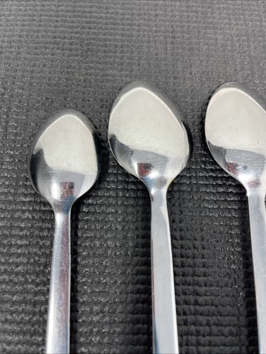 "Lote de 4 cucharas de cena triángulo de 7,5"" de acero inoxidable brillante pirámide Hampton" - Imagen 11 de 17