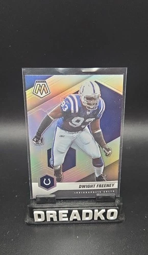 2021 Panini Mosaic - Dwight Freeney #92 Silver Prizm