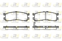 Roadhouse Bremsbelagsatz Scheibenbremse Hinten FüR Mazda MPV II LW LV 2399.21