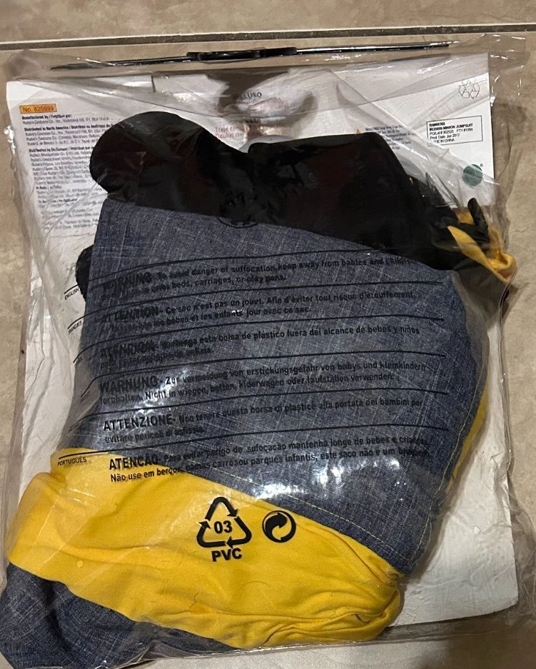 Despicable Me 3 Minion Dave Traje Rubíes Disfraz Adulto Hombre NUEVO paquete al por menor Foto 2 de 2