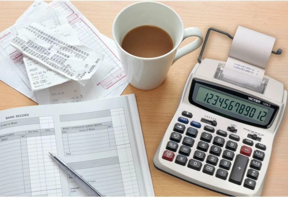 Victor 1208-2 Printing Calculator - Image 3 of 4