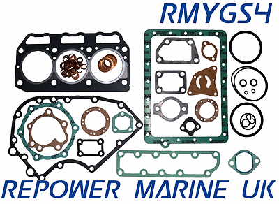 Yanmar Gasket Set 3GM30 Marine Diesel replaces 728374-92605