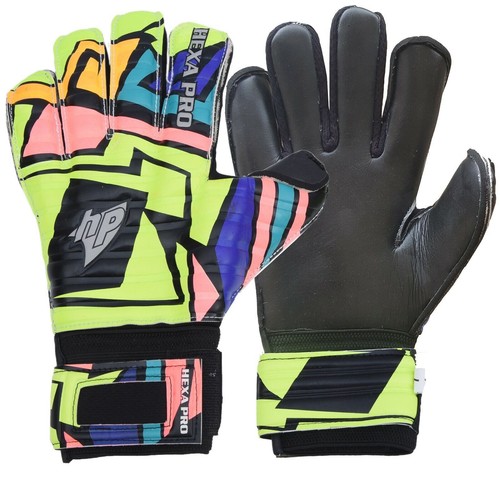 HEXAPRO SOCCER FOOTBALL MATCH GOALKEEPER MITTENS GAME MATCH PROTECTIVE GLOVES - Picture 5 of 5