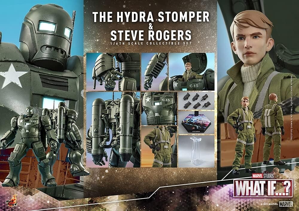 Hot Toys TMS060 Marvel Studios What If…? Steve Rogers