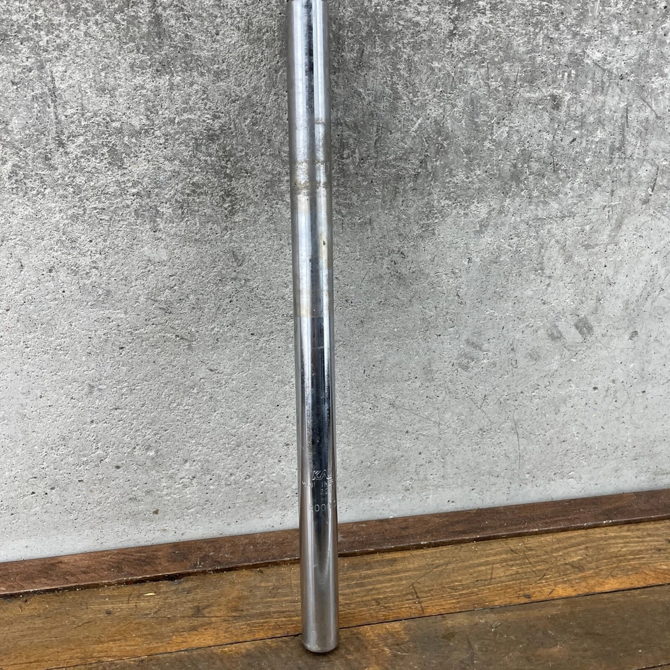 Tija de sillín BMX Old School Kalin 22,2 mm 13,75" cromada años 90 80 recta Foto 4 de 4