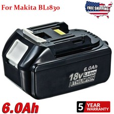18V 6AH LXT Battery For Makita BL1860 BL1840 BL1850 BL1830 Li-Ion Cordless Tools