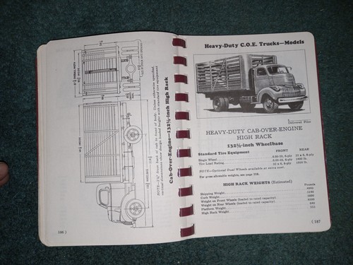 Camión Chevrolet 1941 libro de datos de vendedor/álbum de distribuidor artículo de recogida útil - Imagen 10 de 11