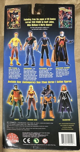 NEW MOC DC DIRECT TEEN TITANS CONTEMPORARY RAVAGER 6" FIGURE SERIES 2 - Picture 2 of 2
