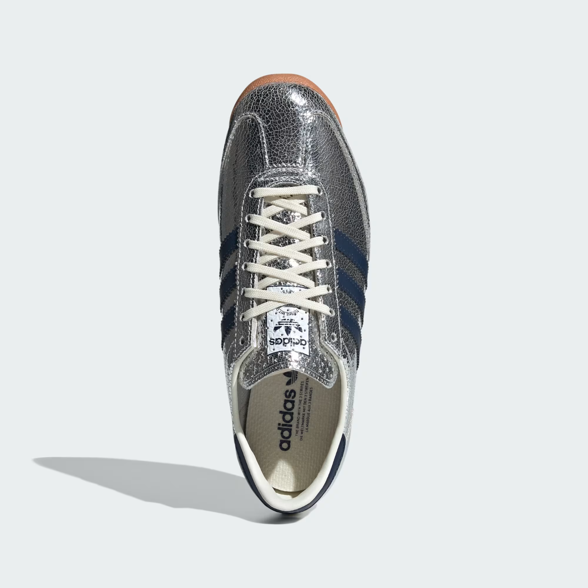 adidasoriginals SL72OG メタリックシルバー 23.5 adidas Originals SL 72 OG Shoes in Silver Metallic Trainers
