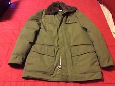 Vintage Browning Men’s Goose Down Hunting Jacket Coat Size 38 USA Made