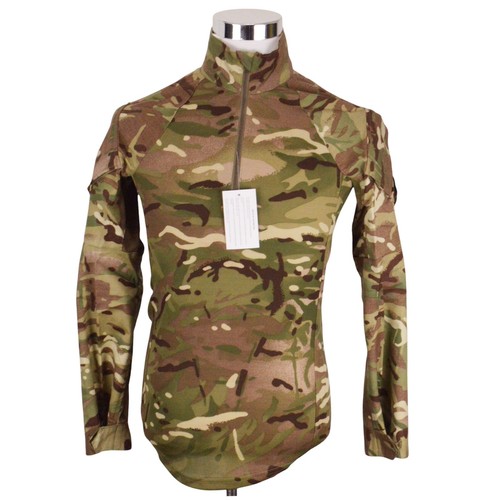 NEW British Army Combat Shirt UBACS 180/100 Large MTP Camo Green Beige Zip - 第 1/8 張圖片